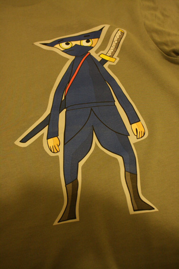 Shirt print heat transfer 