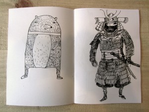 Samurai and a bear
