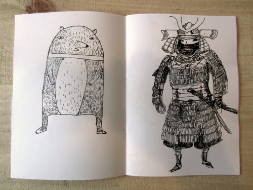 Samurai and a bear